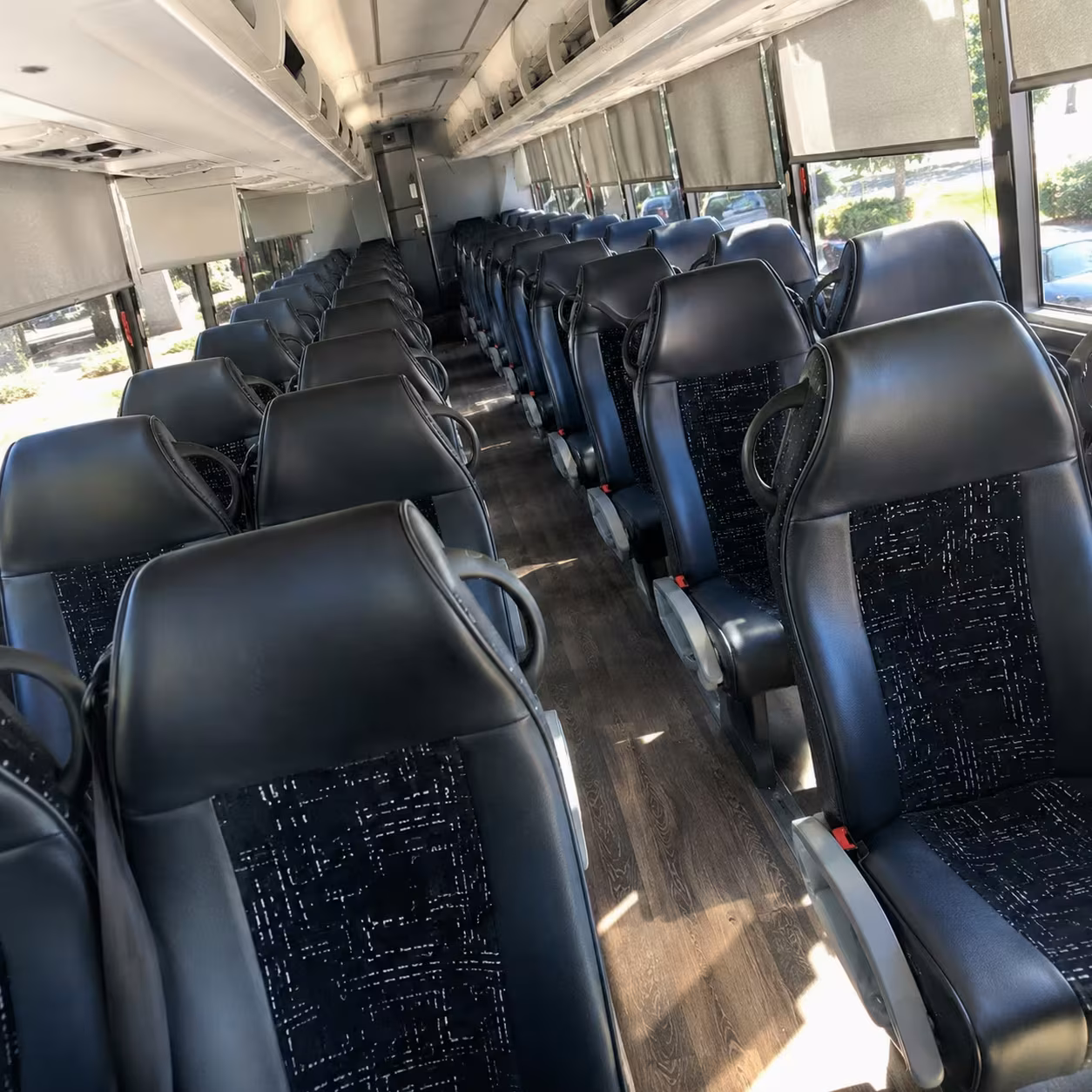 rancho cordova 56 passenger charter bus rental