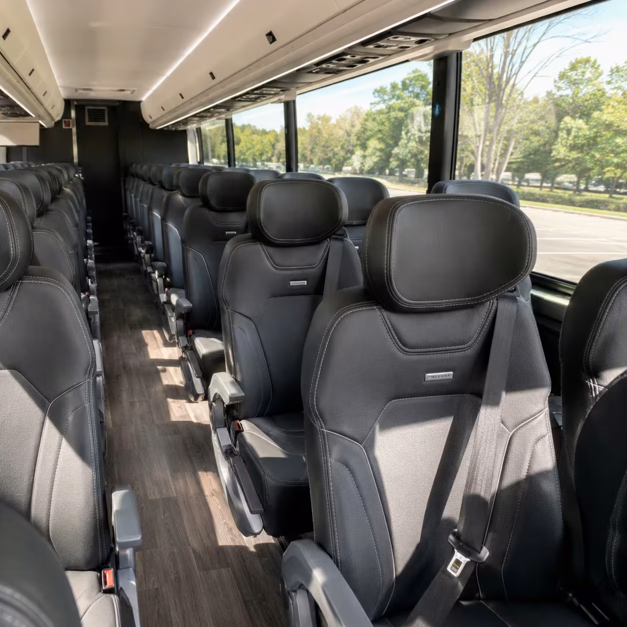 rancho cordova charter bus rentals for retreats and team building